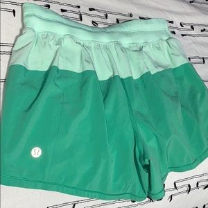 Lululemon Athletica Green Shorts